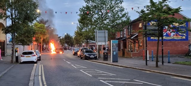 Anti-Islamic protest – Belfast