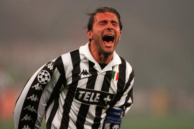 Antonio Conte enjoyed a successful career with Juventus, where he had a falling out with head coach Marcello Lippi