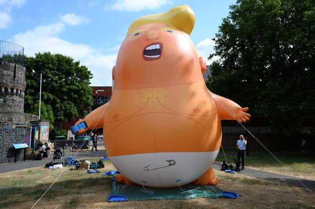 Trump Baby Blimp