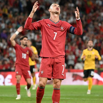 Cristiano Ronaldo handed 30-day suspension and £215 fine over Portugal walk-out