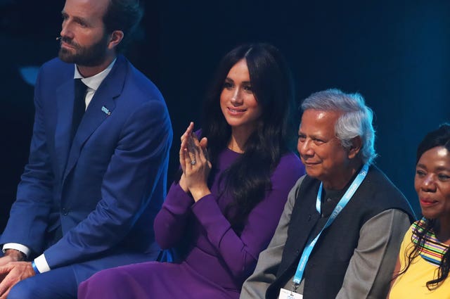 The Duchess of Sussex at the opening ceremony 