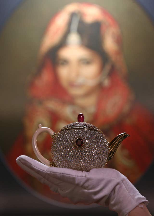The Egoist on show in London ahead of National Tea Day (Yui Mok/PA)