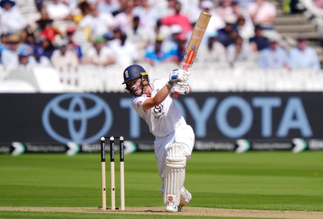 Ollie Pope offered solid support to Joe Root 