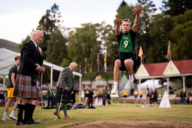 The Braemar Gathering highland games