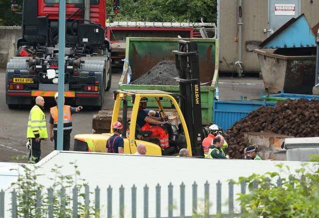 Birmingham recycling plant accident