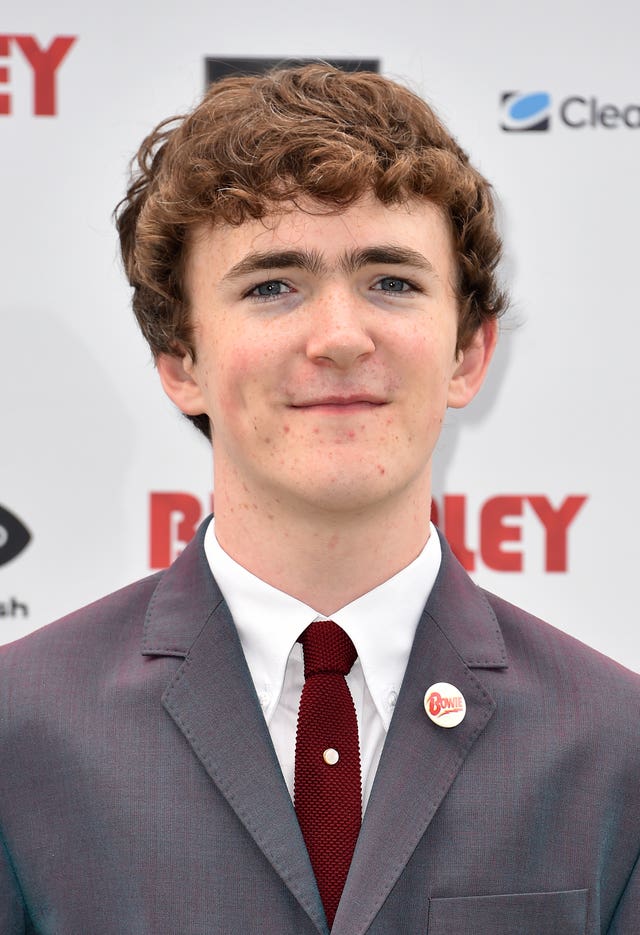 Brenock O’Connor attending The Bromley Boys World Premiere held at Wembley Stadium in London (Matt Crossick/PA)