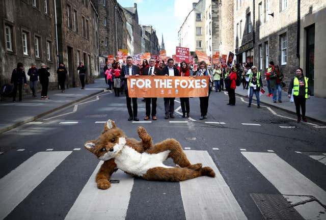 Anti-fox hunting march