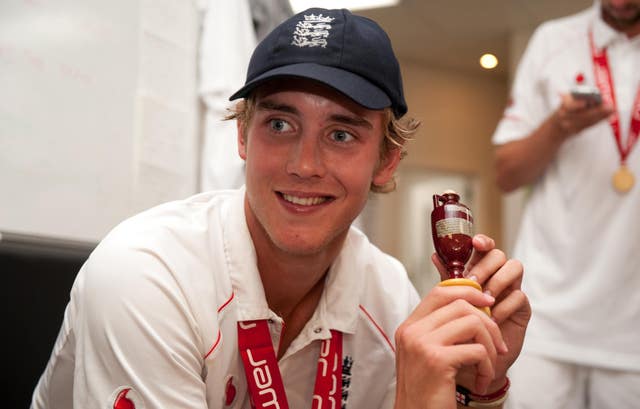 Broad was named man of the match as England regained the Ashes in the final Test in 2009 