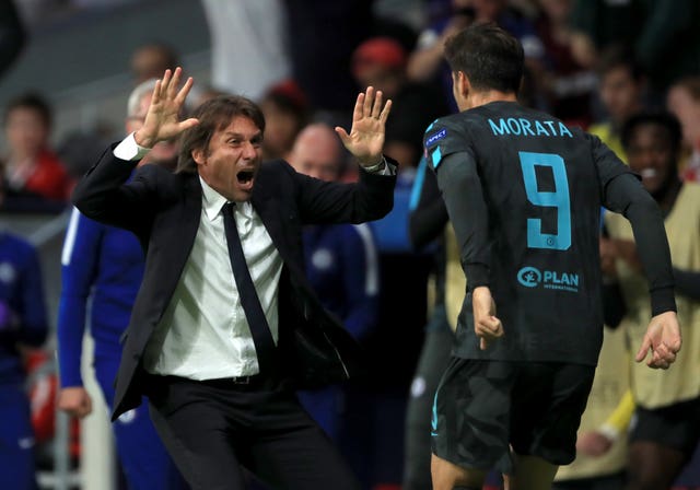 Alvaro Morata scored as Chelsea won 2-1 at Atletico Madrid in their most recent trip to Spain, last September