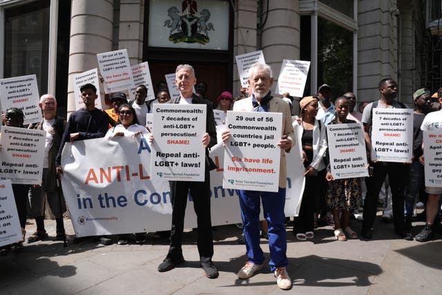 The Commonwealth Walk of Shame march &ndash; London