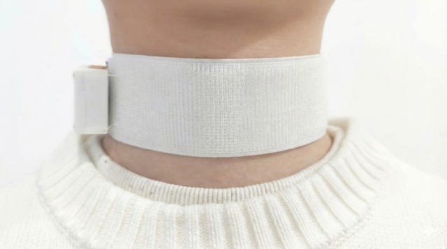 Wearable intelligent throat