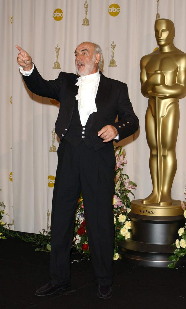 Oscars 2003 – Sean Connery