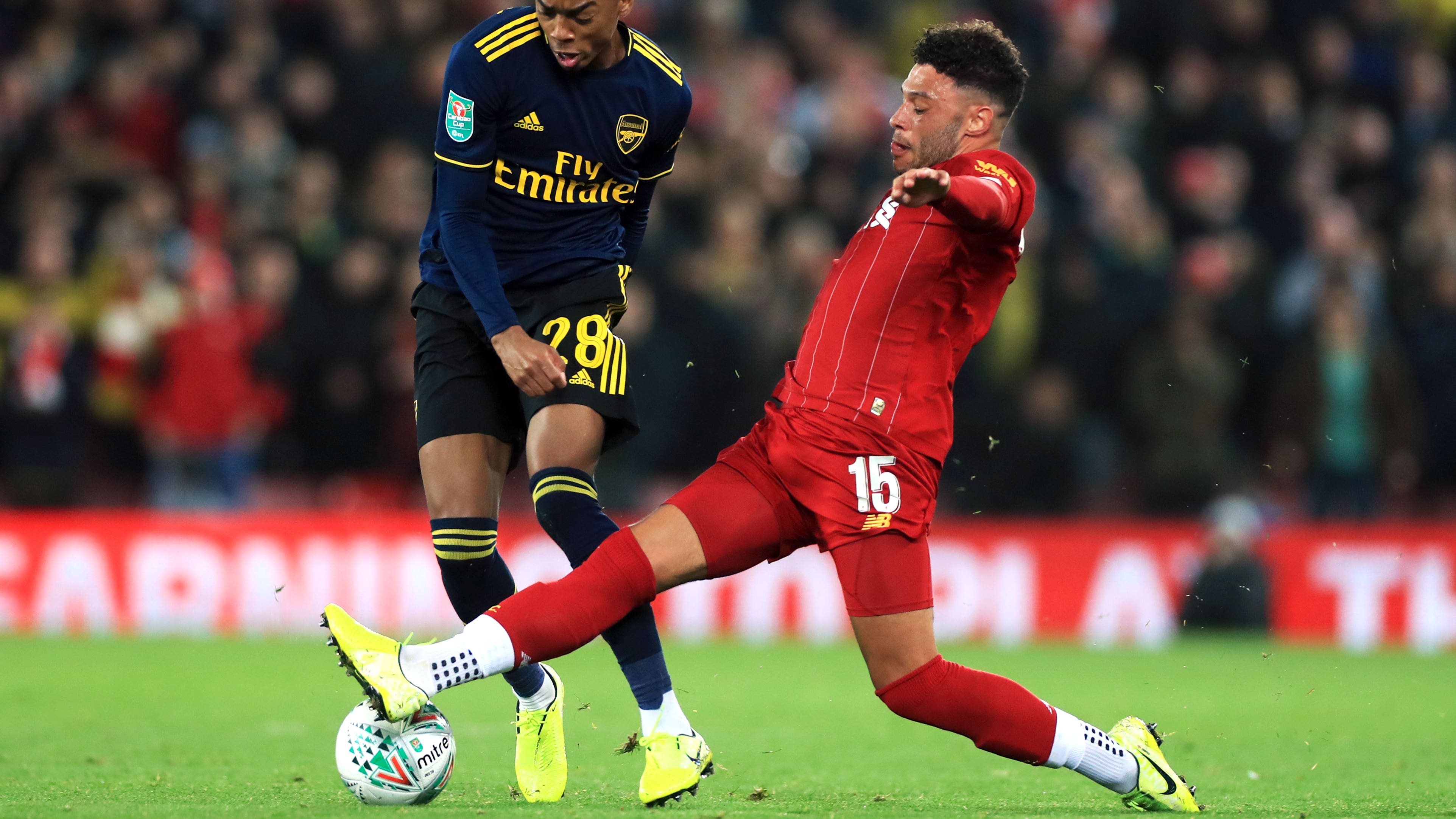 Oxlade-Chamberlain admits he has to improve to be Liverpool midfield