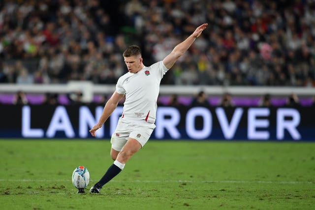 England captain Owen Farrell was one of six Saracens players to start the World Cup final