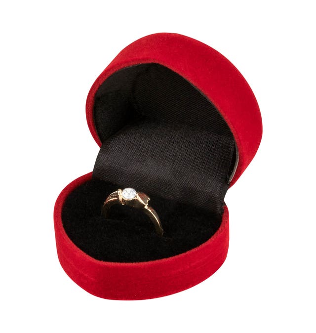 A Poundland engagement ring