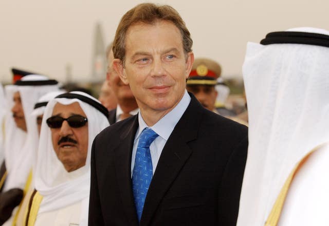 Tony Blair in Kuwait