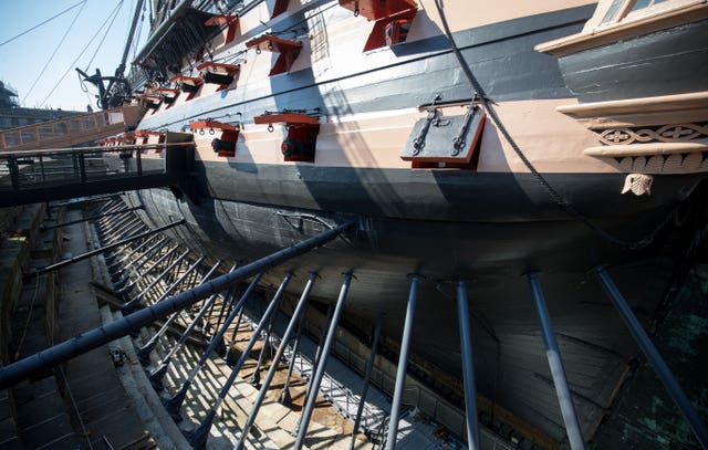 Lord Nelson S Hms Victory Afloat For First Time In A Century Express Star