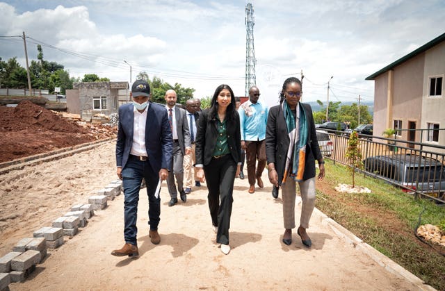 Suella Braverman visit to Rwanda