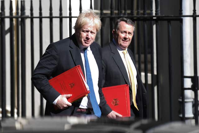 Boris Johnson and Liam Fox
