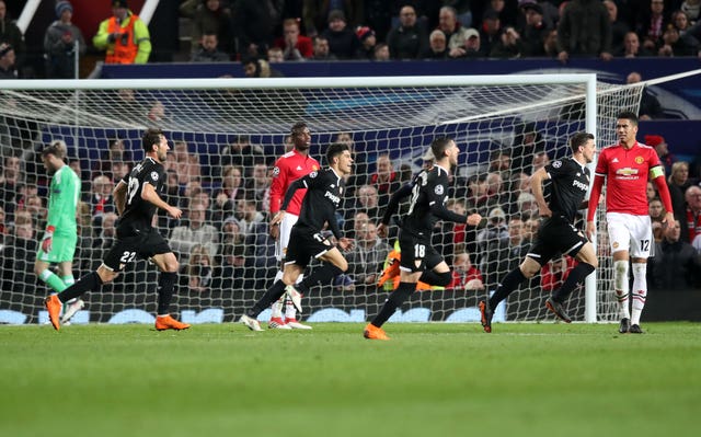 Sevilla knocked Manchester United out of the Champions League in 2018