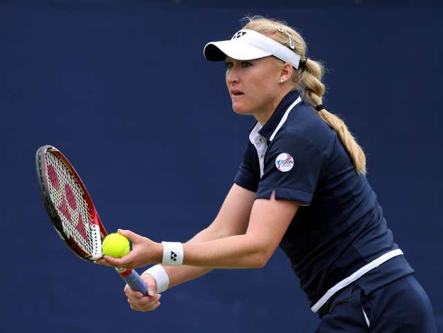 Elena Baltacha was a long-time British number one 