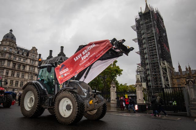 Save British Farming protest