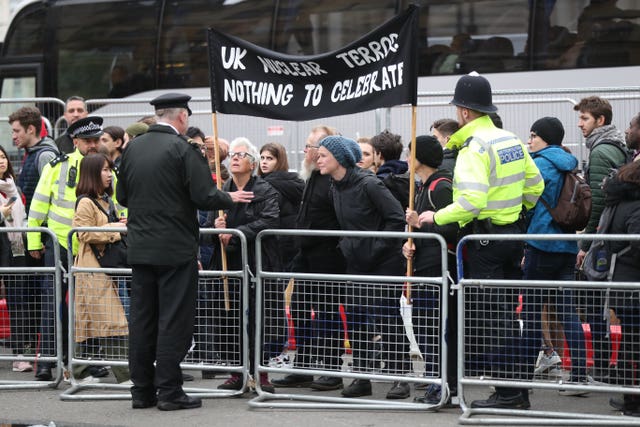 CND protesters