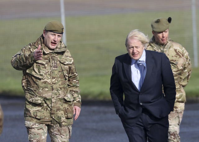 Boris Johnson visits Northern Ireland