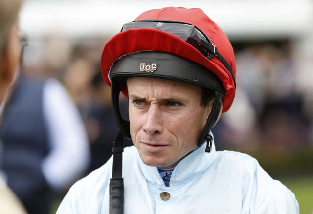 Ryan Moore before a ride in the July Cup at Newmarket