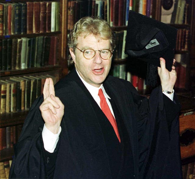 Jerry Springer in Oxford Union