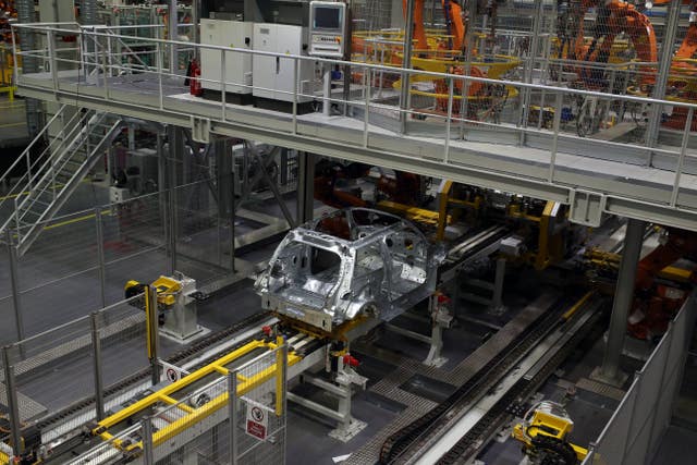 BMW Mini production line