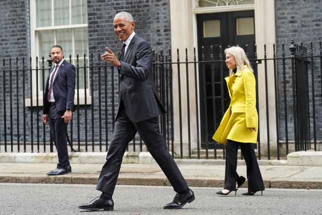 Barack Obama Downing Street