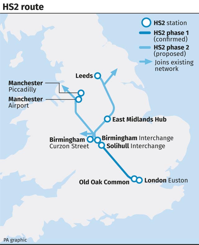 HS2 route