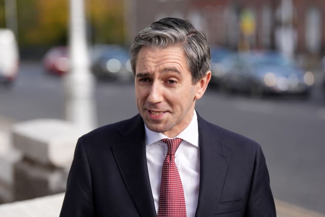 Taoiseach Simon Harris