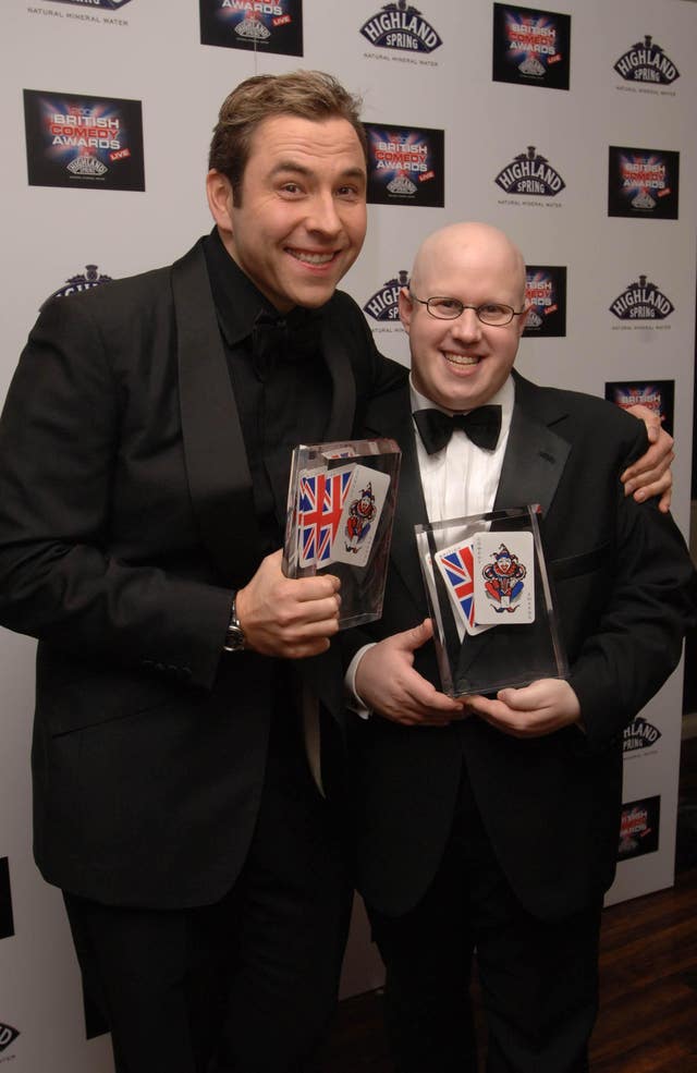 Little Britain stars David Walliams and Matt Lucas 