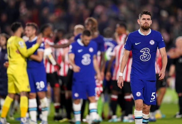 Chelsea were frustrated by Brentford