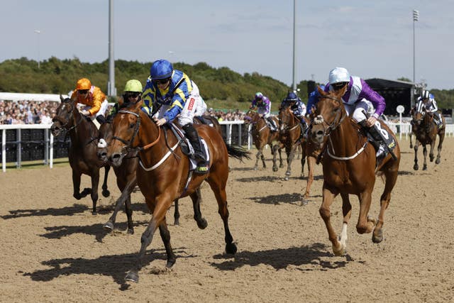 Trueshan winning the Northumberland Plate 