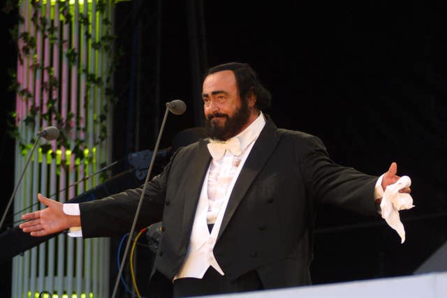 London Pavarotti Hyde Park