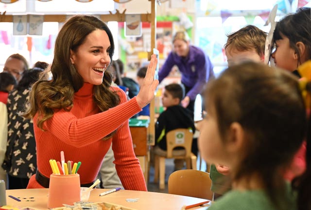 Princess of Wales visits Foxcubs Nursery