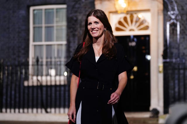 Michelle Donelan, culture secretary and the youngest Cabinet minister (Victoria Jones/PA)