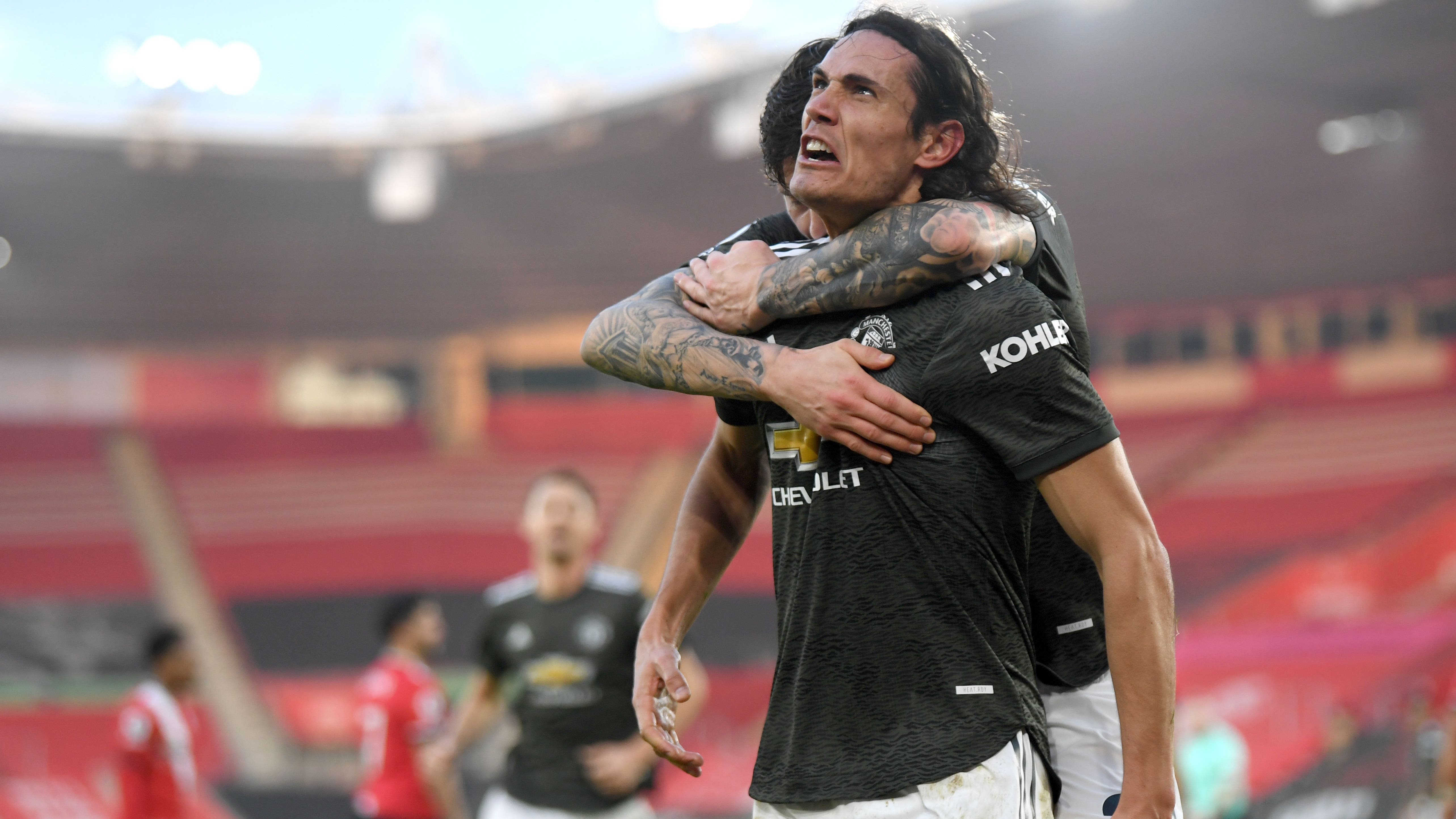Edinson Cavani S Double Fires Manchester United To Comeback Win At Southampton Bt Sport