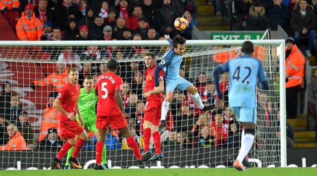 Liverpool’take on champions Manchester City next weekend (Dave Howarth/PA).