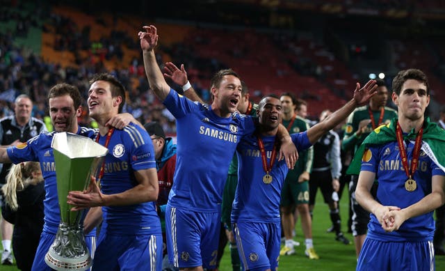 Chelsea won the Europa League in 2013