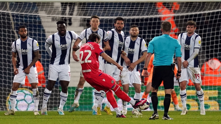 Ben Brereton Diaz snatched a late point for Blackburn (Nick Potts/PA)