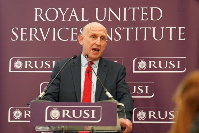 John Healey speech at the Institute of Directors