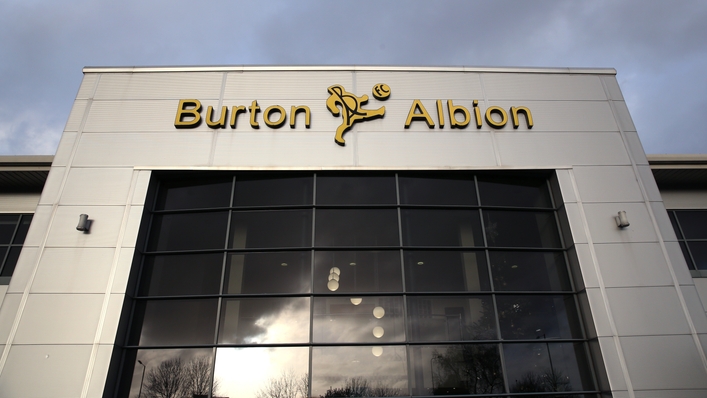 Burton took on Cheltenham (Barrington Coombs/PA)