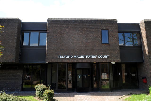 Poyner appeared at Telford Magistrates Court.