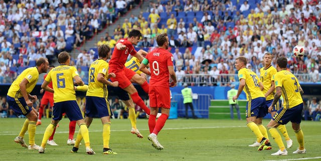 England took advantage of set-plays in the World Cup