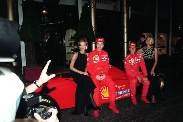 Schumacher was partnered by Eddie Irvine from 1996 as Ferrari put a team together to win the world championship.