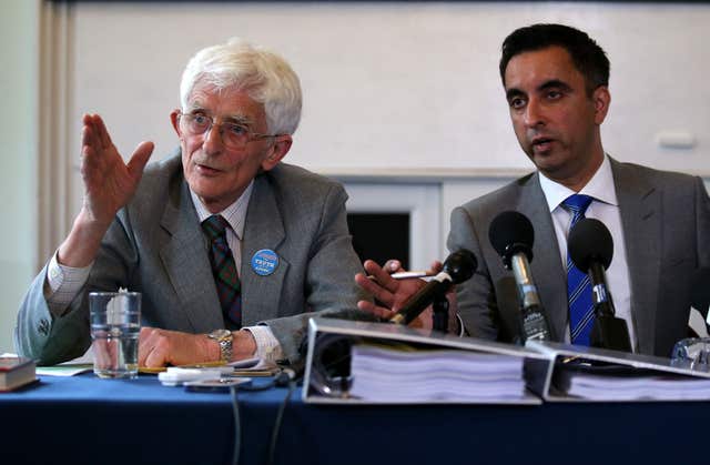 Aamer Anwar and Jim Swire